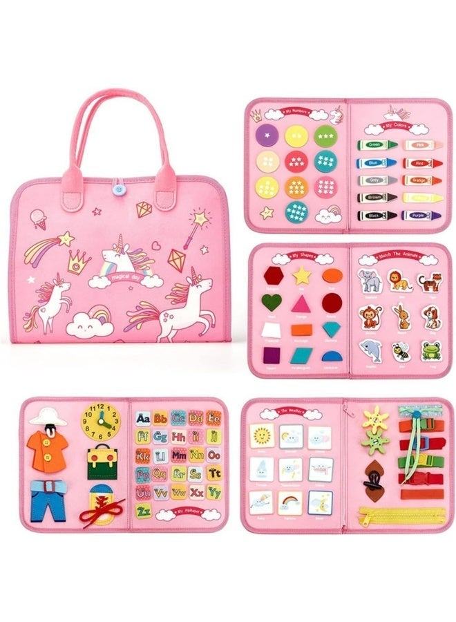 أبلينم ألعاب مونتيسوري التفاعلية للأطفال من عمر سنة إلى أربع سنوات، هدايا أعياد ميلاد للبنات والأولاد، ألعاب حسية للأطفال الصغار من عمر سنة إلى ثلاث سنوات، ألعاب تعليمية للسفر، أنشطة ما قبل المدرسة لتنمية المهارات الحركية الدقيقة - Image 4